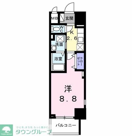 Bright Gate 名古屋の物件間取画像